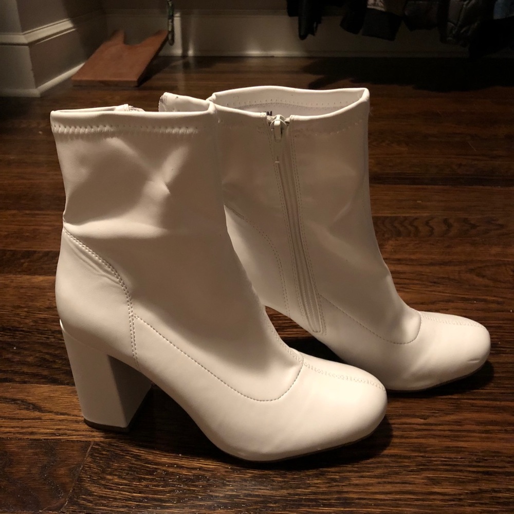 MIA white boots